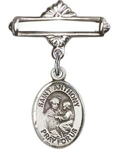 St Anthony of Padua Baby Badge - 9004/0730