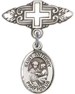 St Anthony of Padua Baby Badge - 9004/0731