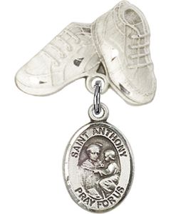St Anthony of Padua Baby Badge - 9004/5923