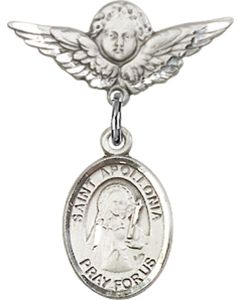St Apollonia Baby Badge - 9005/0735