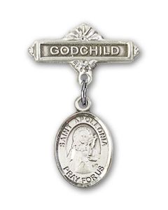 St Apollonia Baby Badge - 9005/0736