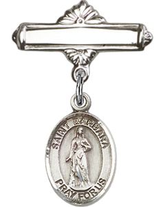 St Barbara Baby Badge - 9006/0730