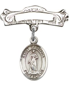 St Barbara Baby Badge - 9006/0732