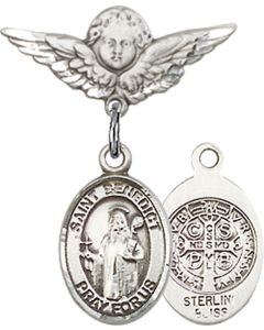 St Benedict Baby Badge - 9008/0735