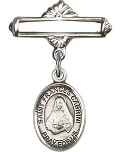 St Frances Cabrini Baby Badge - 9011/0730