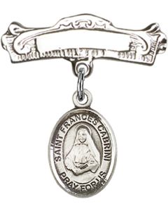 St Frances Cabrini Baby Badge - 9011/0732