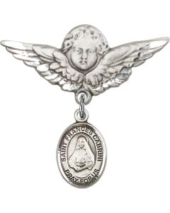 St Frances Cabrini Baby Badge - 9011/0733