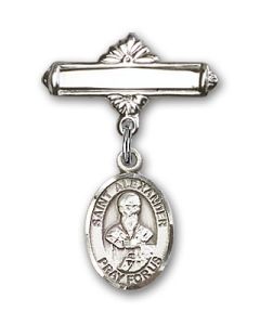 St Alexander Constantinople Baby Badge - 9012/0730