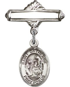 St Catherine of Siena Baby Badge - 9014/0730