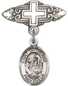 St Catherine of Siena Baby Badge - 9014/0731