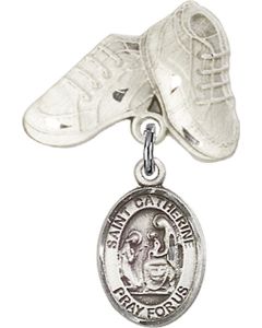 St Catherine of Siena Baby Badge - 9014/5923