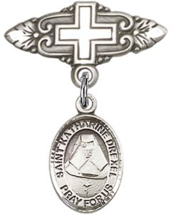 St Katherine Drexel Baby Badge - 9015/0731