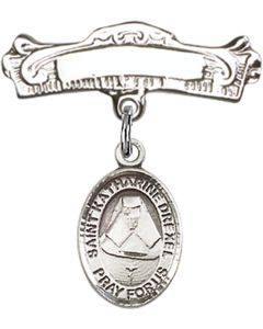St Katherine Drexel Baby Badge - 9015/0732