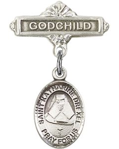 St Katherine Drexel Baby Badge - 9015/0736