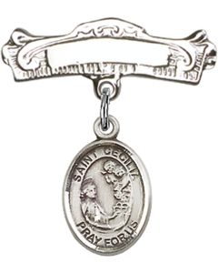 St Cecilia Baby Badge - 9016/0732
