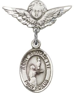 St Bernadette Baby Badge - 9017/0735