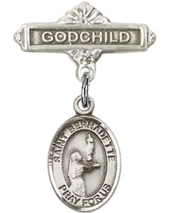 St Bernadette Baby Badge - 9017/0736