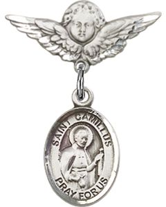 St Camillus of Lellis Baby Badge - 9019/0735