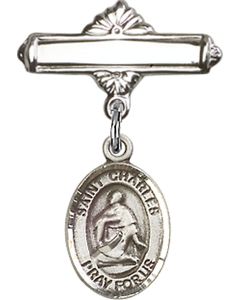 St Charles Borromeo Baby Badge - 9020/0730