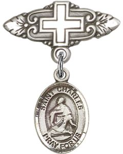 St Charles Borromeo Baby Badge - 9020/0731