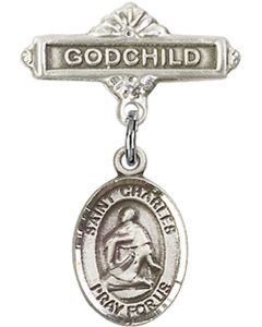 St Charles Borromeo Baby Badge - 9020/0736