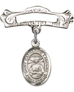 St Catherine Laboure Baby Badge - 9021/0732