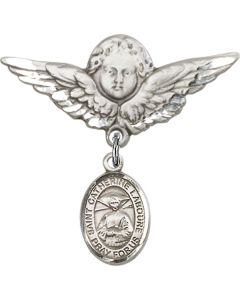 St Catherine Laboure Baby Badge - 9021/0733