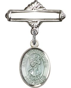 St Christopher Baby Badge - 9022E/0730