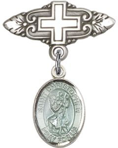 St Christopher Baby Badge - 9022E/0731