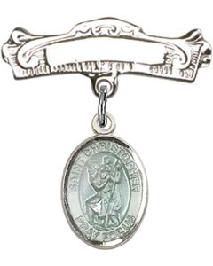 St Christopher Baby Badge - 9022E/0732
