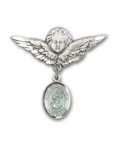 St Christopher Baby Badge - 9022E/0733
