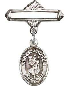 St Christopher Baby Badge - 9022/0730