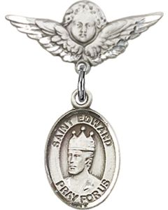 St Edward the Confessor Baby Badge - 9026/0735