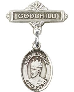St Edward the Confessor Baby Badge - 9026/0736