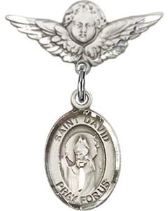 St David of Wales Baby Badge - 9027/0735