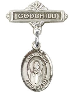 St David of Wales Baby Badge - 9027/0736