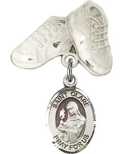 St Clare of Assisi Baby Badge - 9028/5923