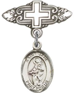St Jane of Valois Baby Badge - 9029/0731