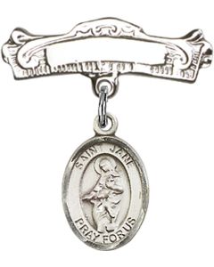 St Jane of Valois Baby Badge - 9029/0732