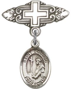 St Dominic de Guzman Baby Badge - 9030/0731