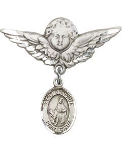 St Dymphna Baby Badge - 9032/0733