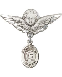 St Elizabeth of Hungary Baby Badge - 9033/0733