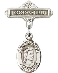 St Elizabeth of Hungary Baby Badge - 9033/0736