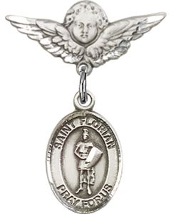 St Florian Baby Badge - 9034/0735