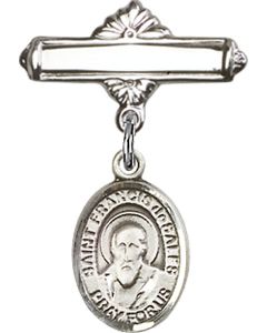 St Francis de Sales Baby Badge - 9035/0730