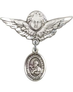 St Francis Xavier Baby Badge - 9037/0733