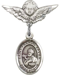 St Francis Xavier Baby Badge - 9037/0735