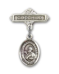 St Francis Xavier Baby Badge - 9037/0736