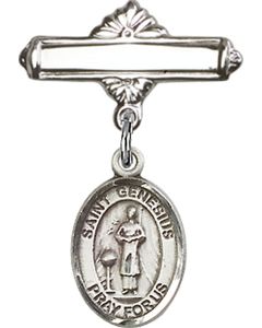 St Genesius of Rome Baby Badge - 9038/0730