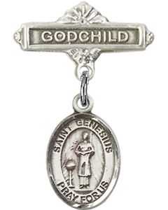 St Genesius of Rome Baby Badge - 9038/0736